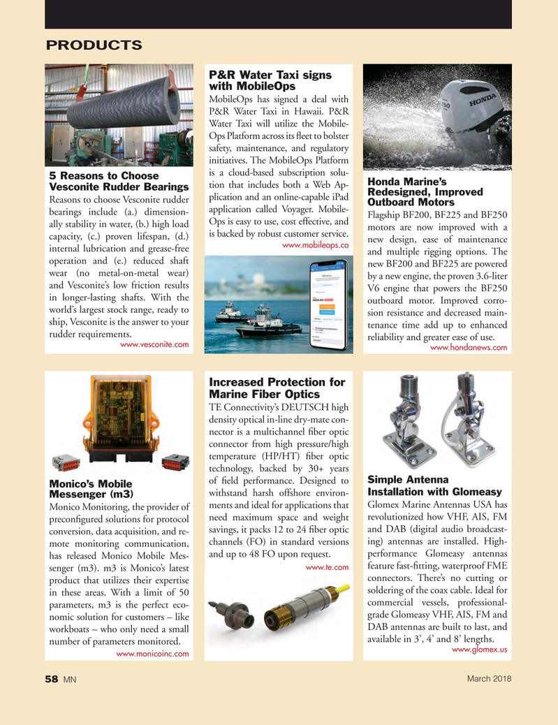 Marine News Magazine, page 58,  Mar 2018