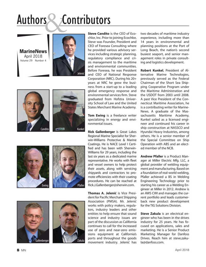 Marine News Magazine, page 8,  Apr 2018