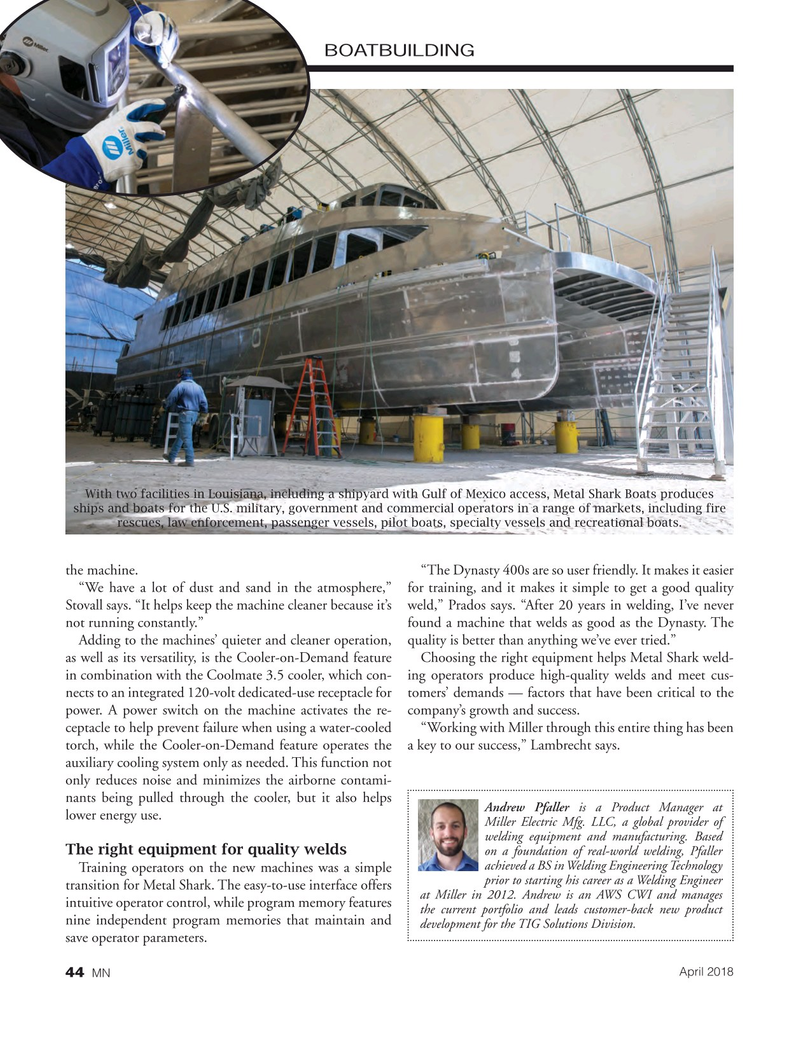 Marine News Magazine, page 44,  Apr 2018