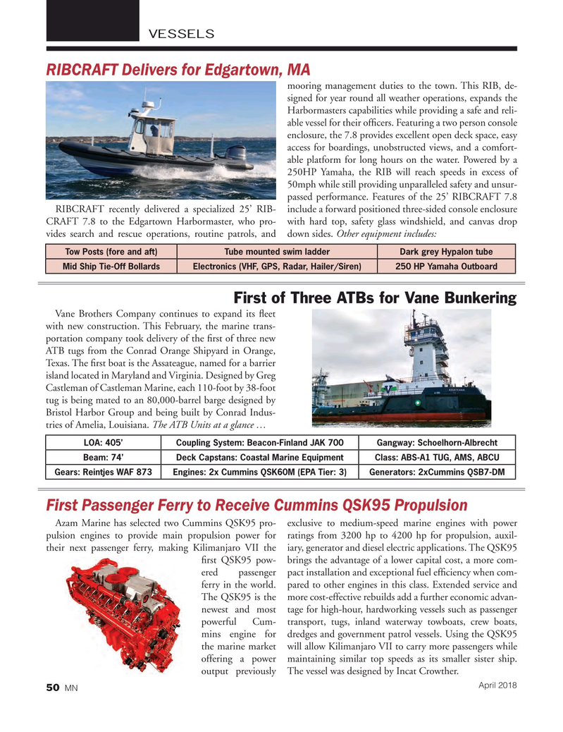 Marine News Magazine, page 50,  Apr 2018