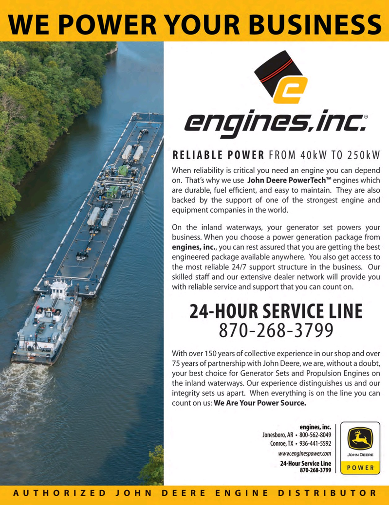 Marine News Magazine, page 2nd Cover,  May 2018