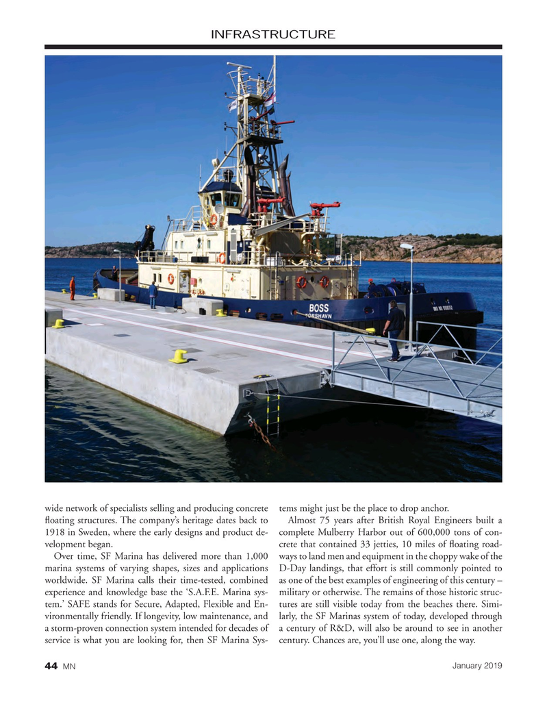 Marine News Magazine, page 44,  Jan 2019