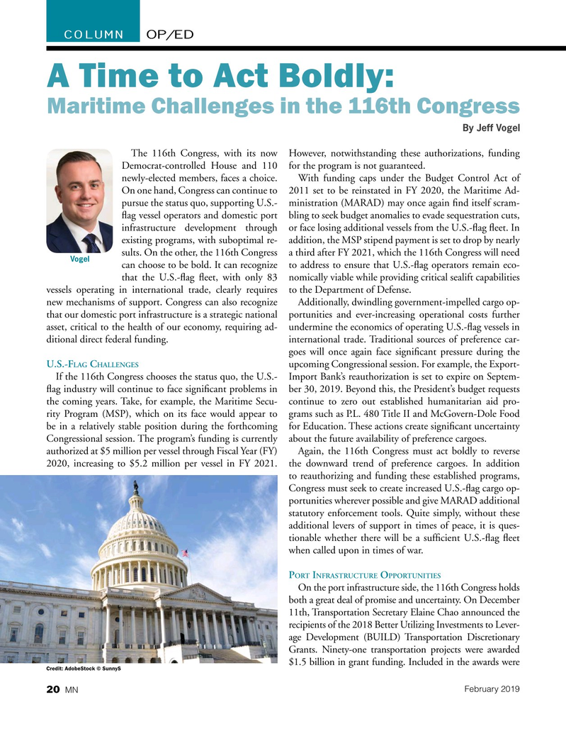 Marine News Magazine, page 20,  Feb 2019