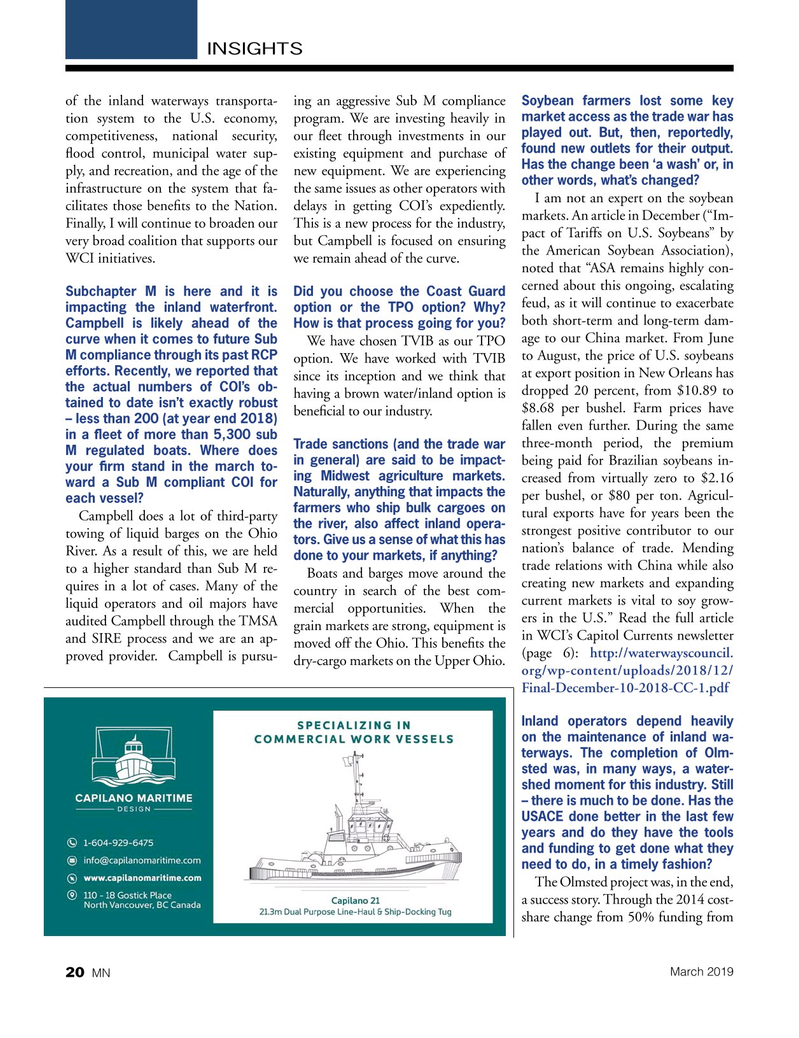 Marine News Magazine, page 20,  Mar 2019