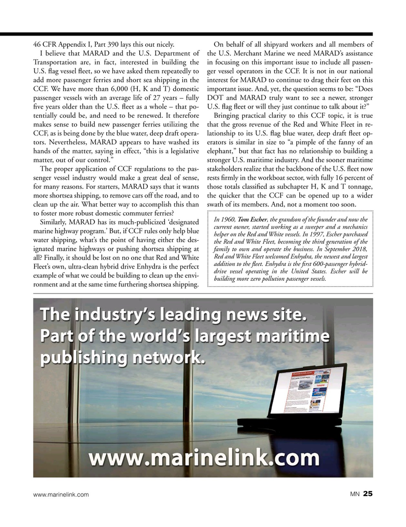 Marine News Magazine, page 25,  Mar 2019