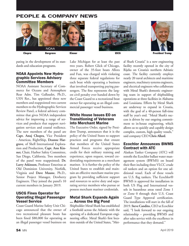Marine News Magazine, page 54,  Apr 2019
