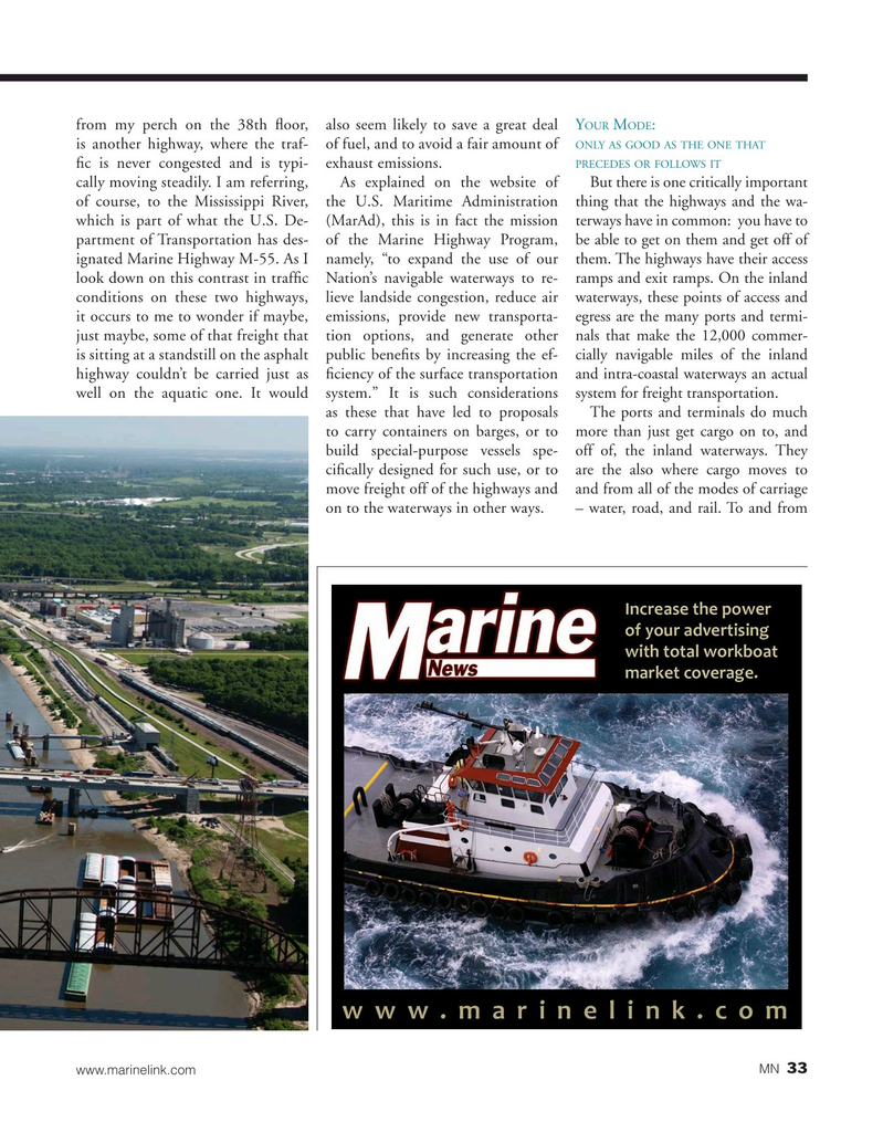 Marine News Magazine, page 33,  May 2019