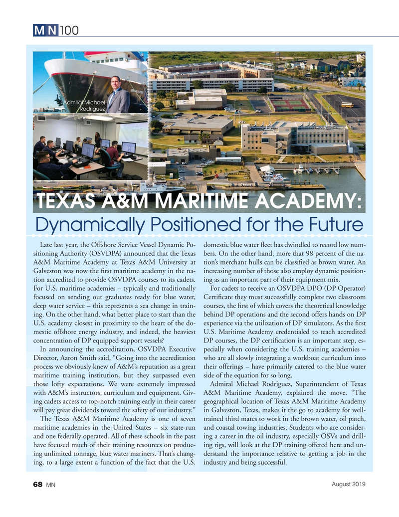 Marine News Magazine, page 68,  Aug 2019