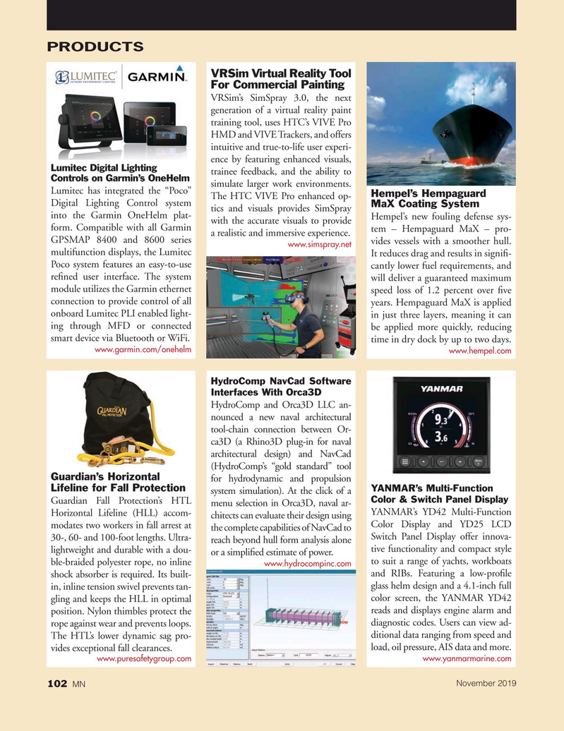 Marine News Magazine, page 102,  Nov 2019