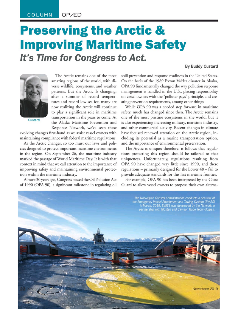 Marine News Magazine, page 22,  Nov 2019