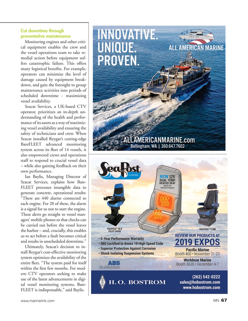Marine News Magazine, page 67,  Nov 2019
