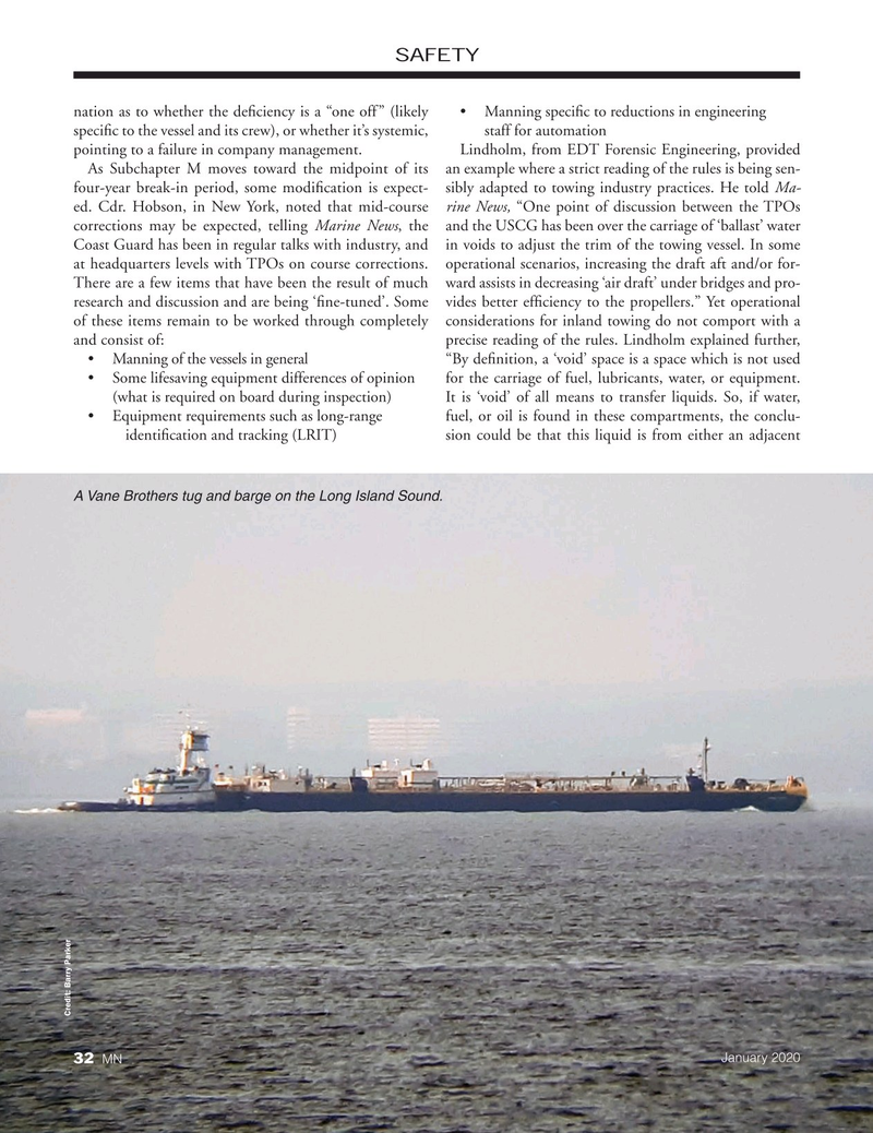 Marine News Magazine, page 32,  Jan 2020