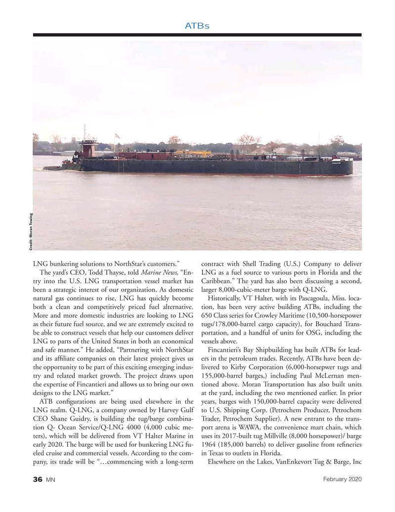 Marine News Magazine, page 36,  Feb 2020