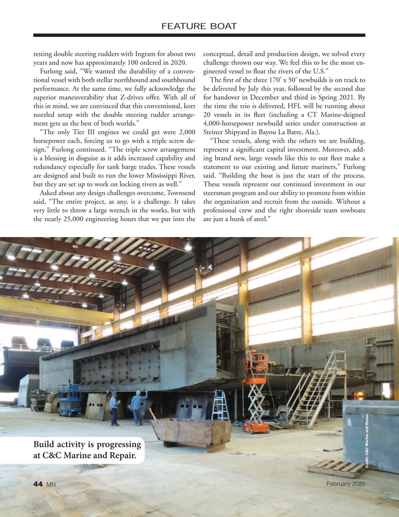 Marine News Magazine, page 44,  Feb 2020