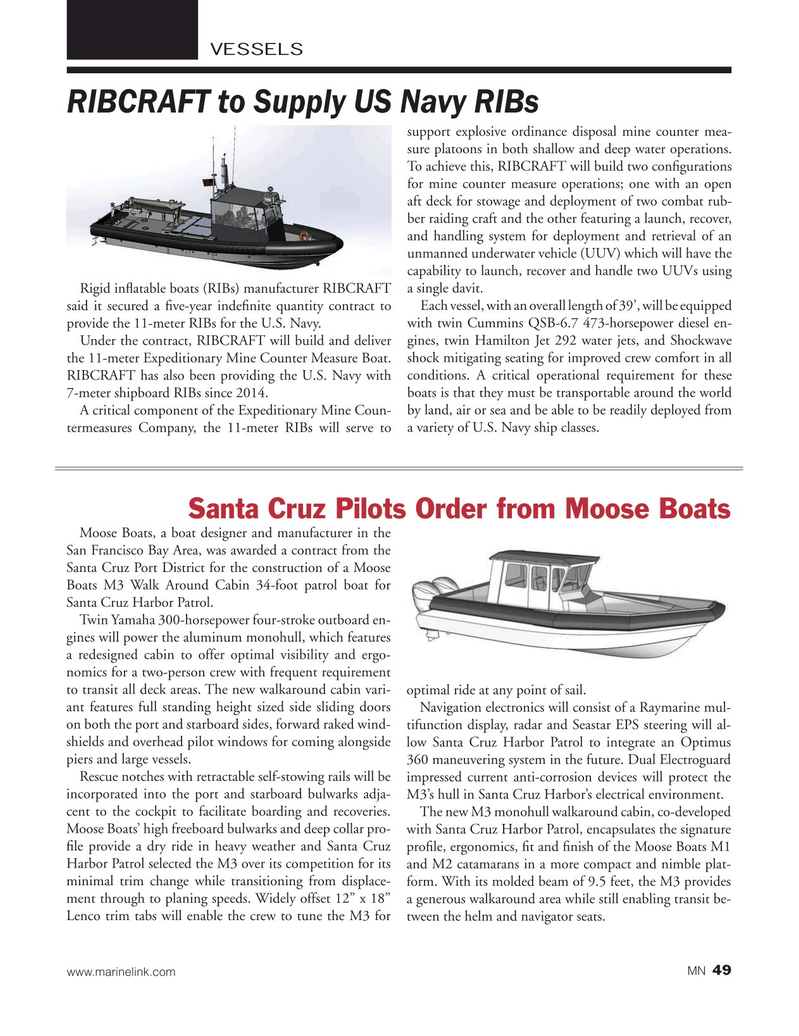 Marine News Magazine, page 49,  Feb 2020