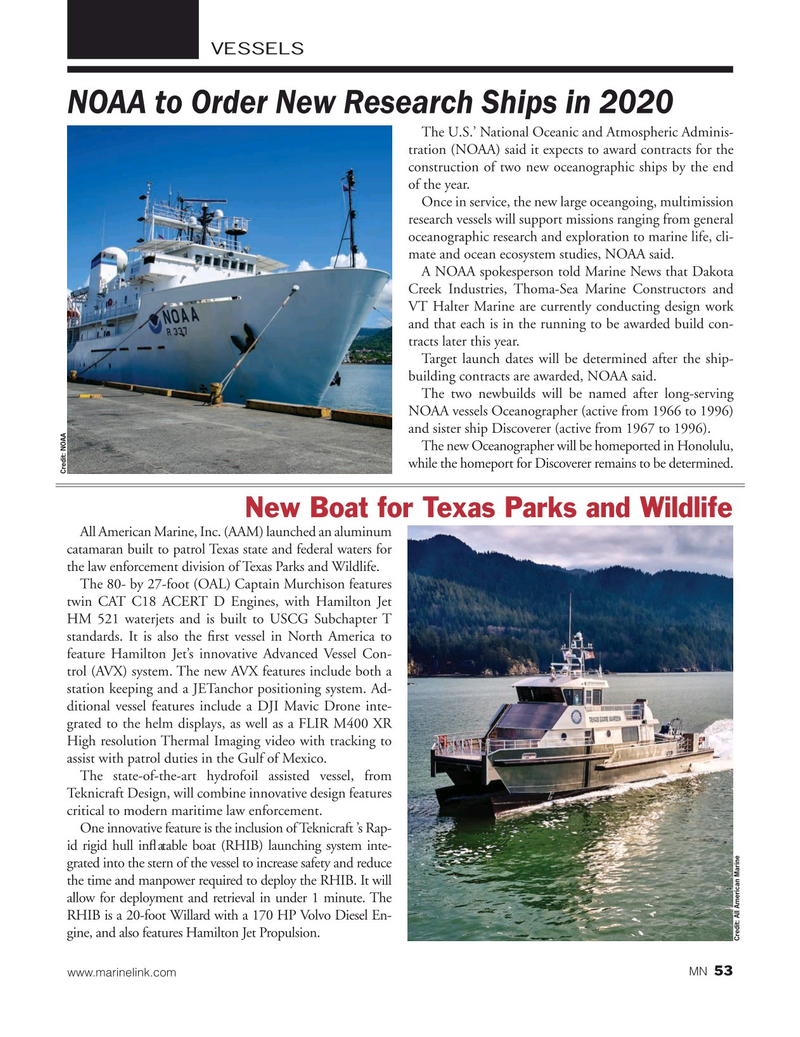 Marine News Magazine, page 53,  Mar 2020