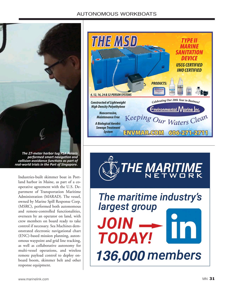 Marine News Magazine, page 31,  Apr 2020