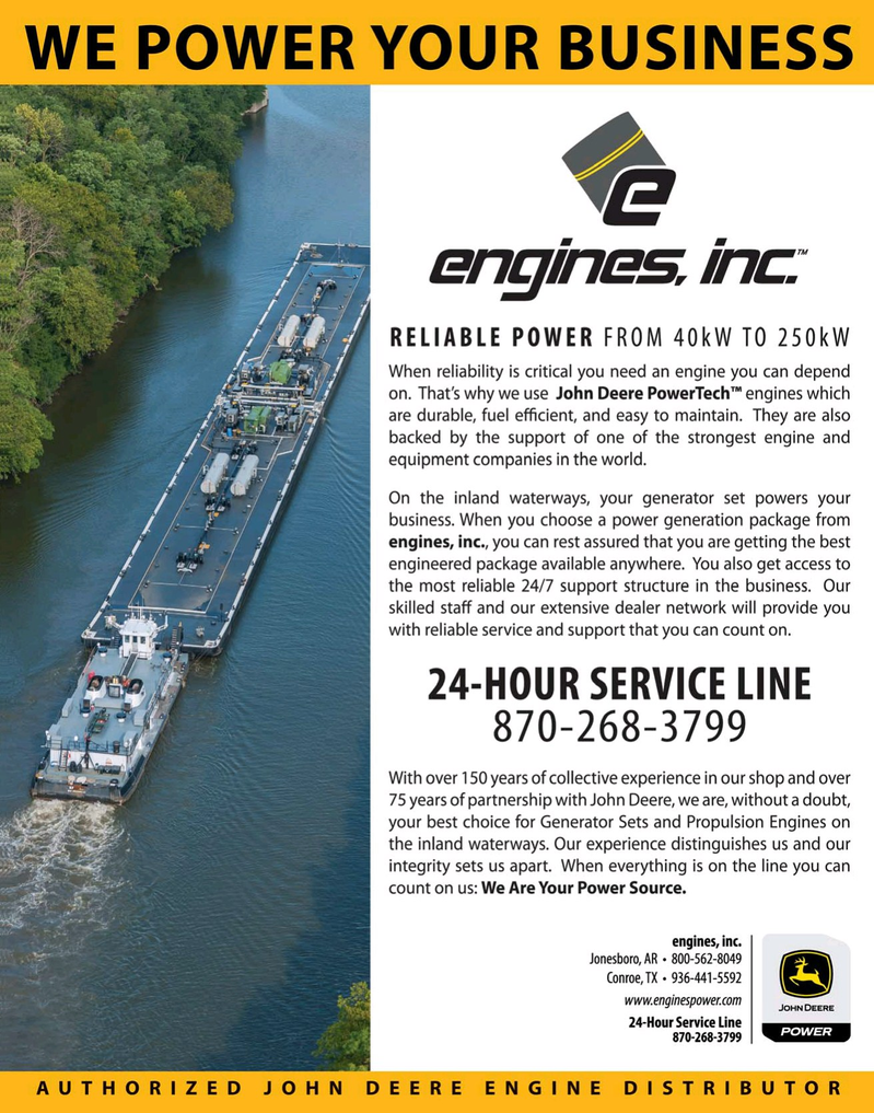 Marine News Magazine, page 2nd Cover,  May 2020