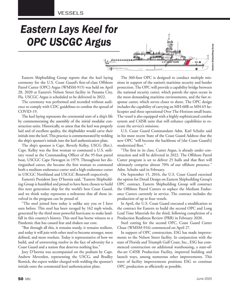 Marine News Magazine, page 50,  Jun 2020