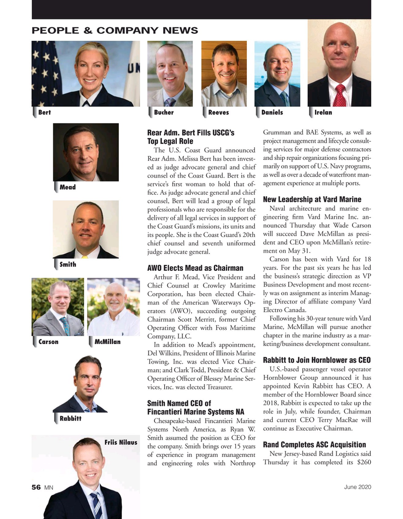 Marine News Magazine, page 56,  Jun 2020