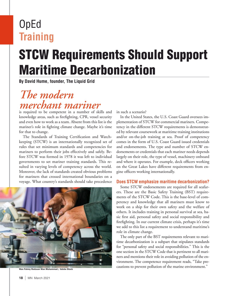 Marine News Magazine, page 18,  Mar 2021