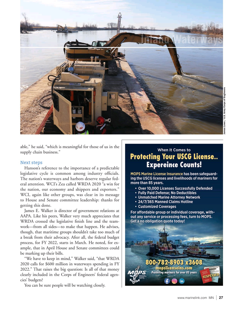 Marine News Magazine, page 27,  Mar 2021