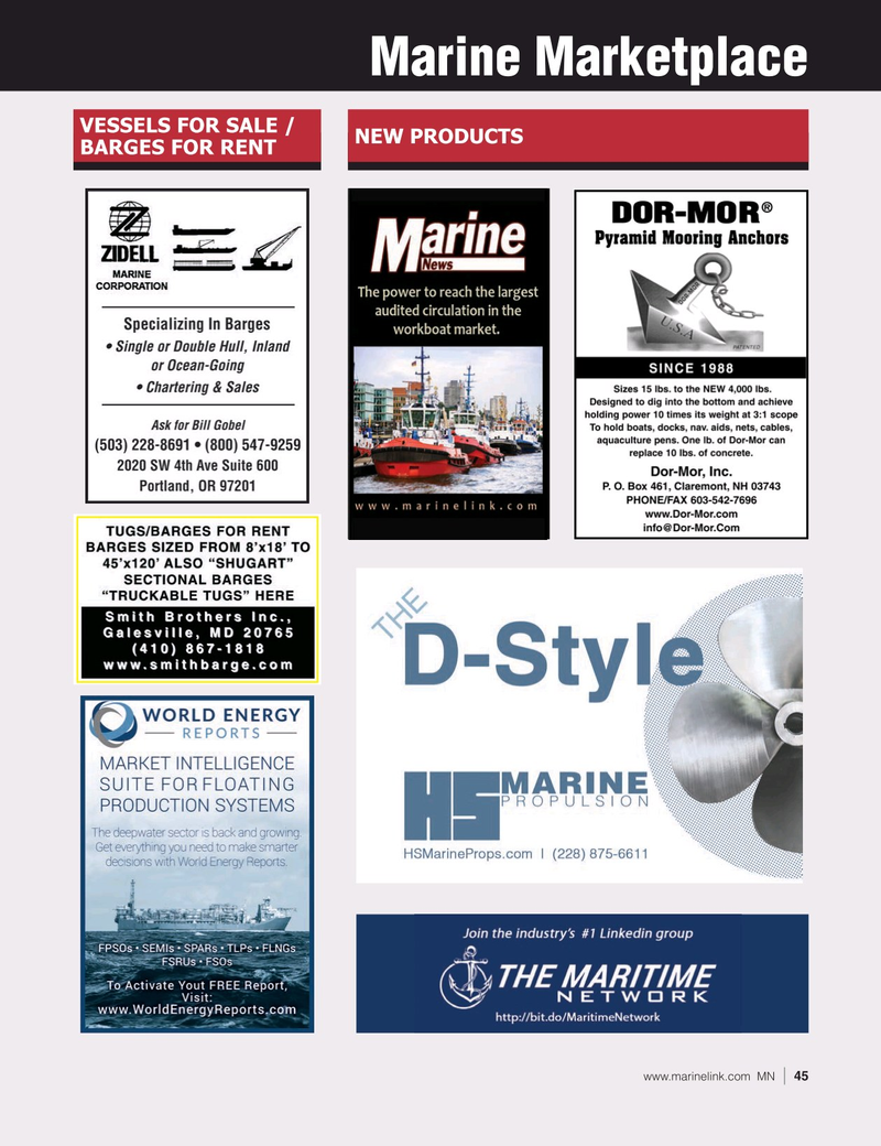 Marine News Magazine, page 45,  Mar 2021