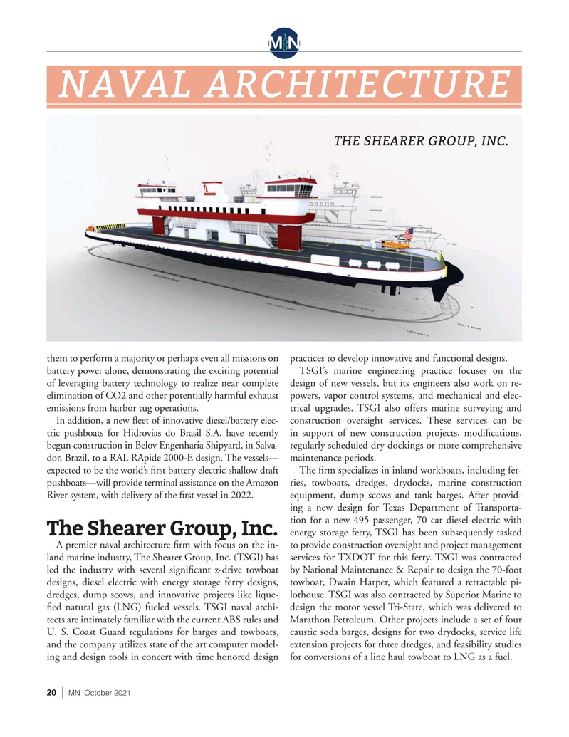 Marine News Magazine, page 20,  Oct 2021