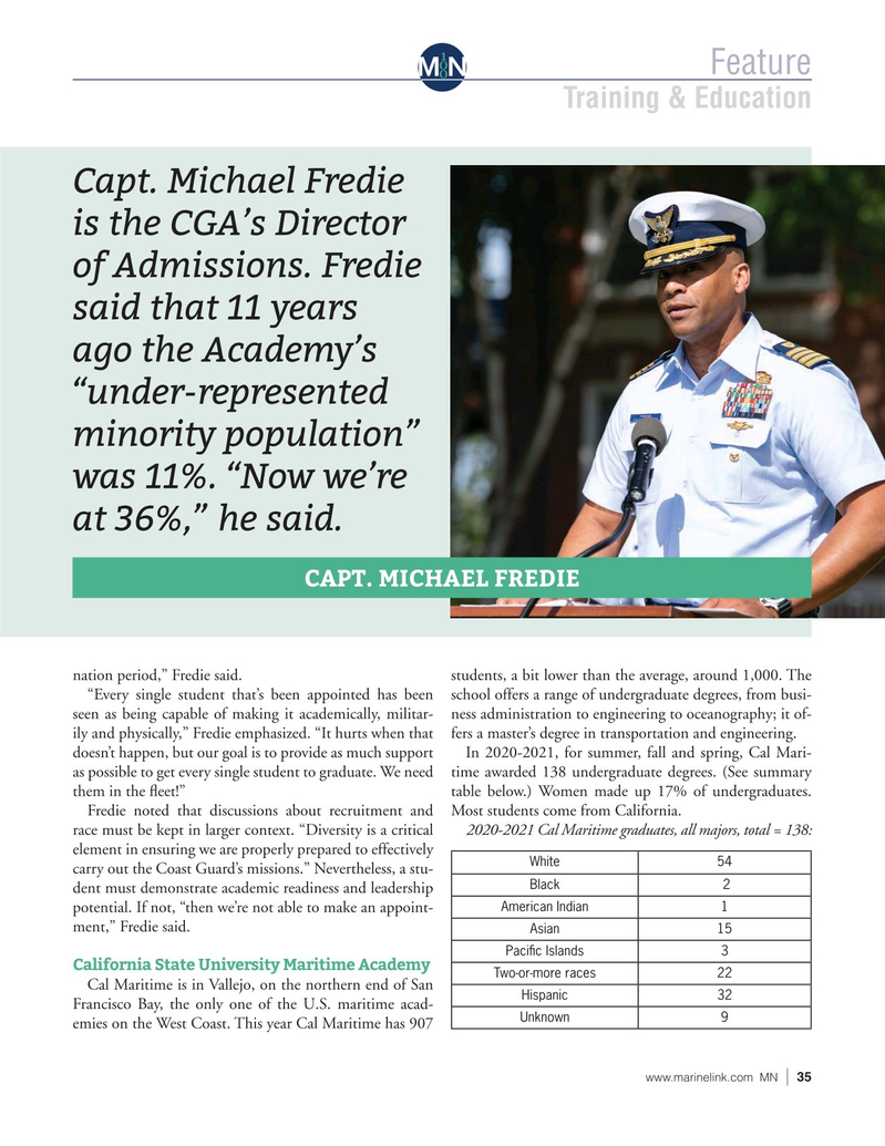 Marine News Magazine, page 35,  Oct 2021