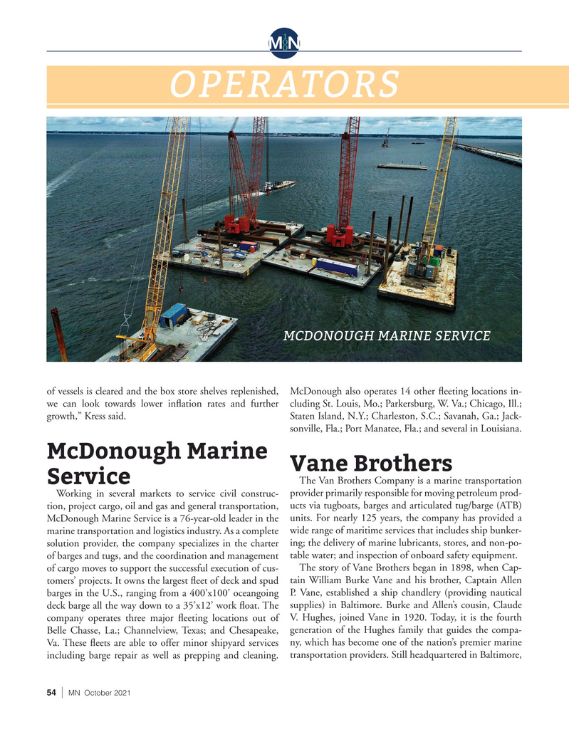 Marine News Magazine, page 54,  Oct 2021