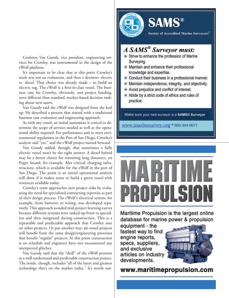 Marine News Magazine, page 29,  Mar 2022