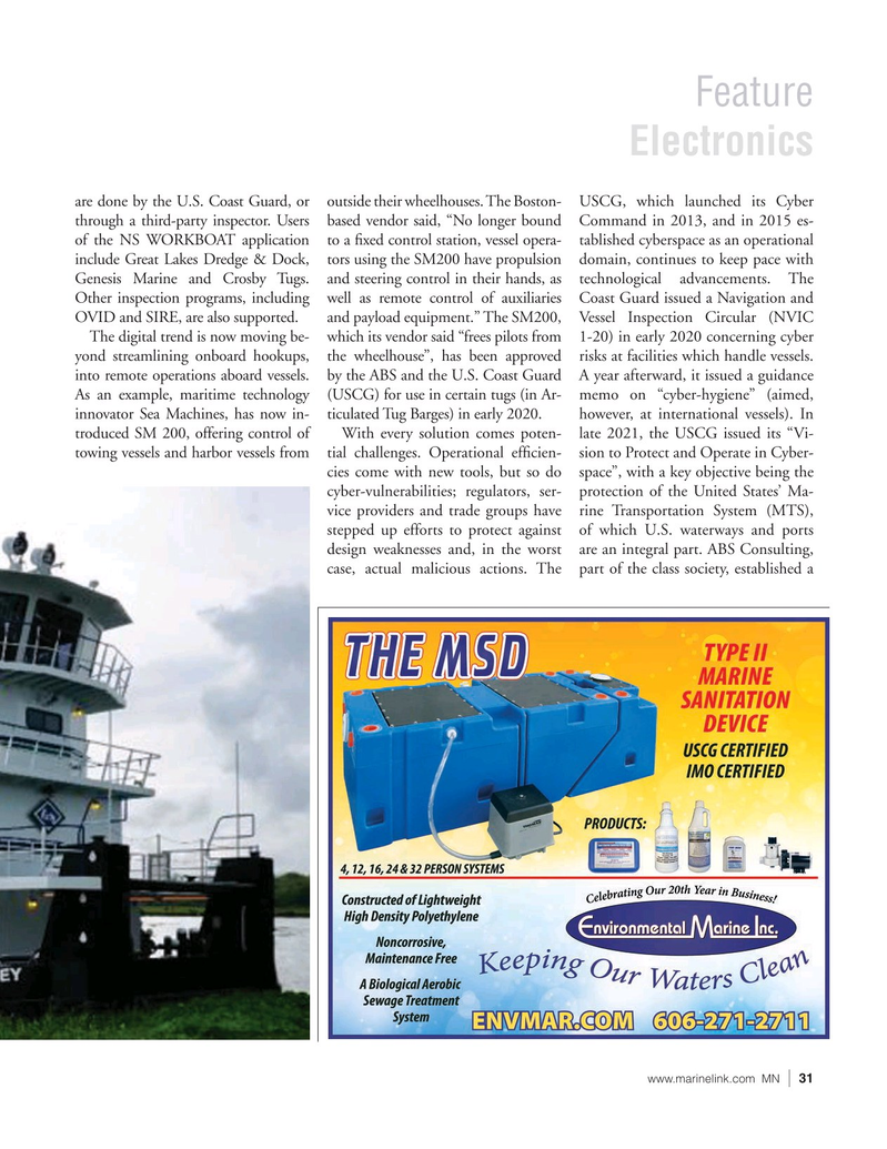 Marine News Magazine, page 31,  Apr 2022