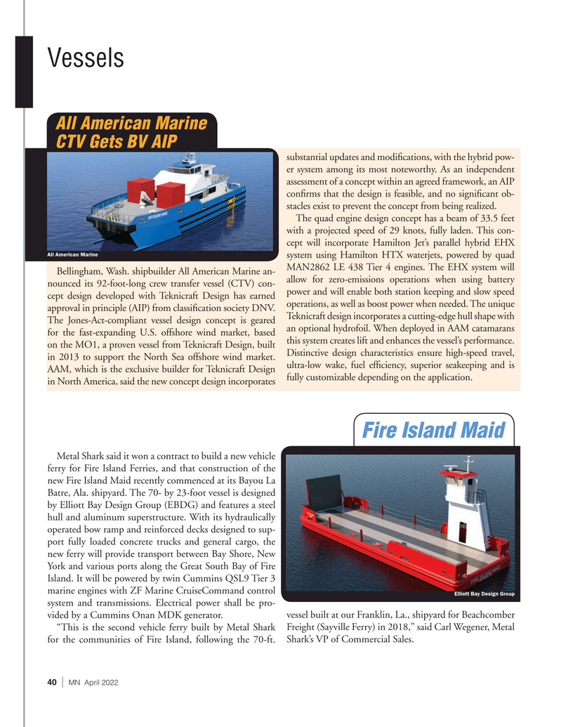 Marine News Magazine, page 40,  Apr 2022