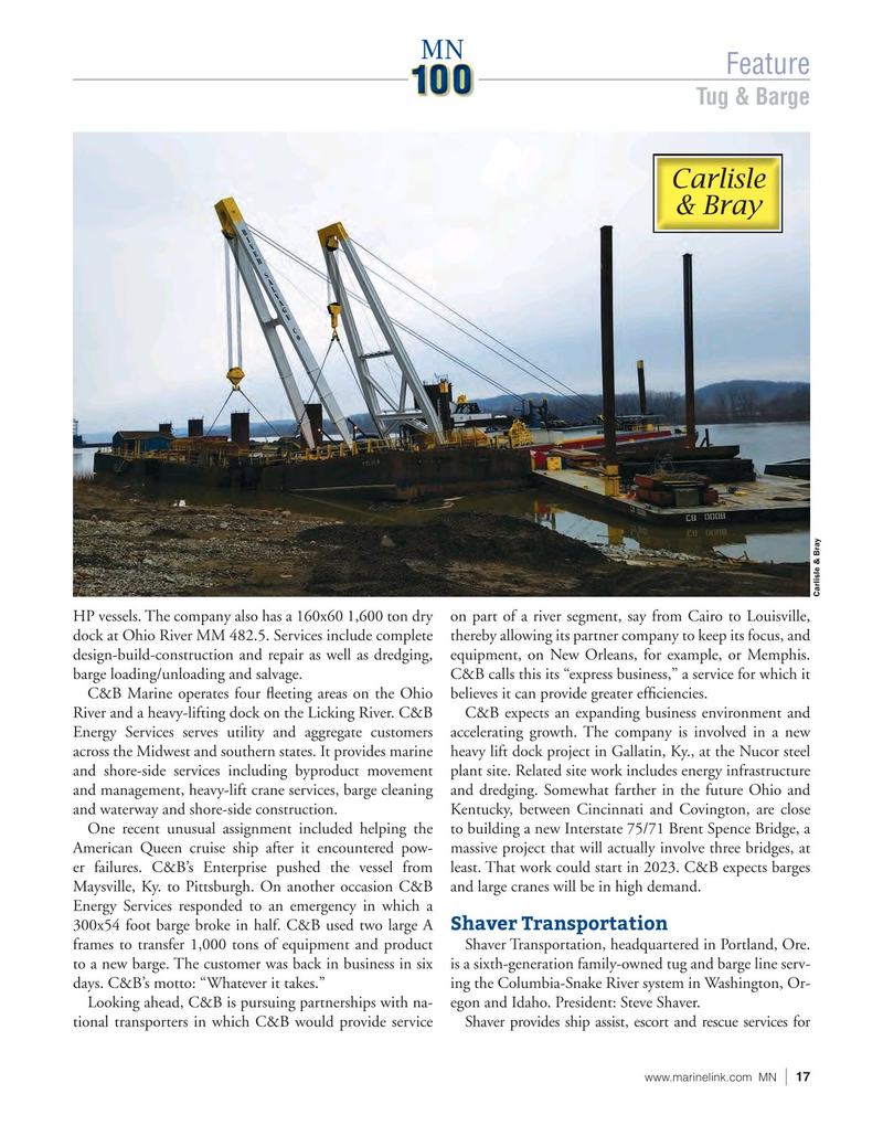 Marine News Magazine, page 17,  Oct 2022