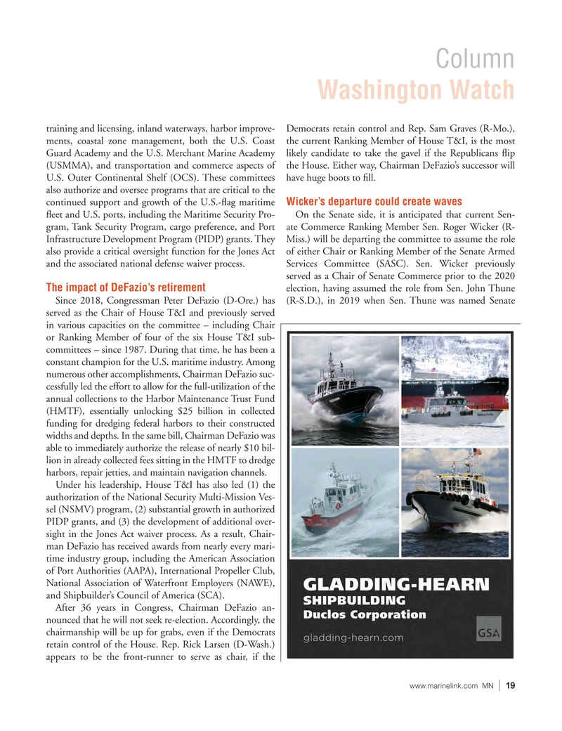 Marine News Magazine, page 19,  Nov 2022