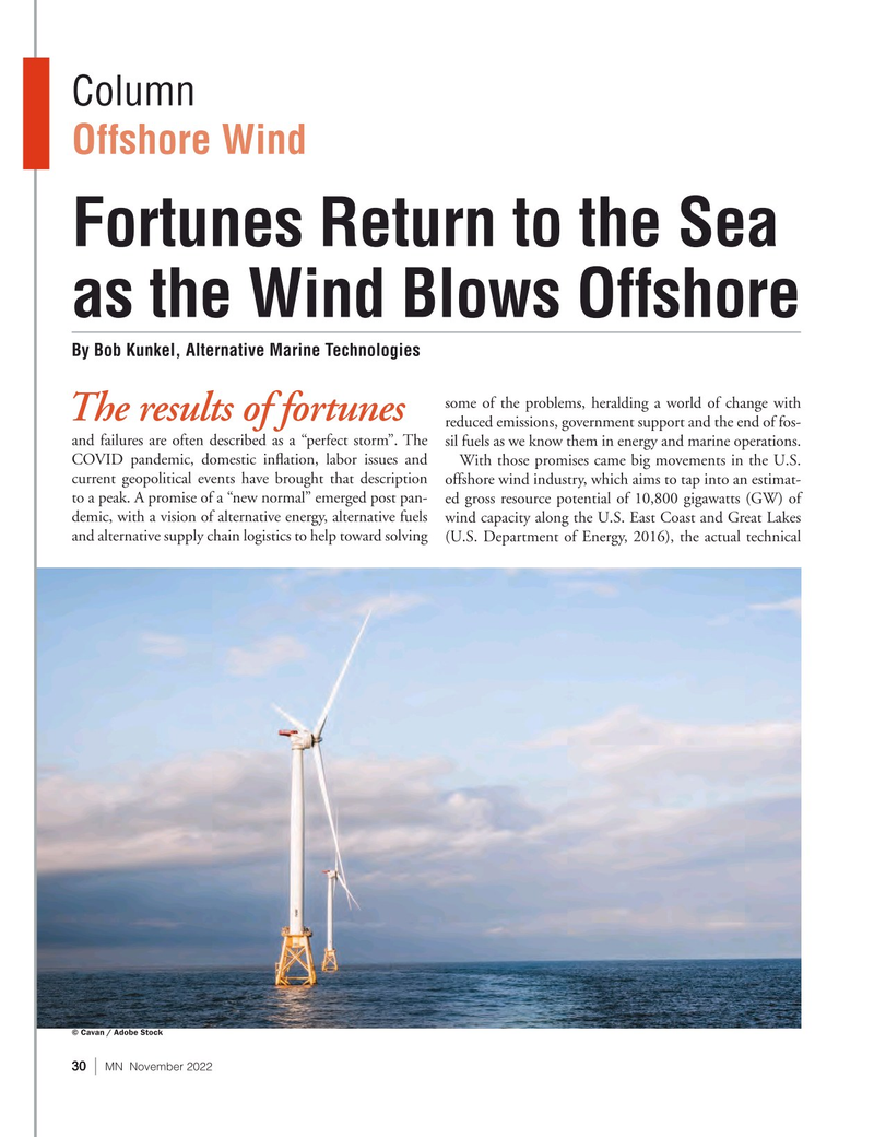 Marine News Magazine, page 30,  Nov 2022