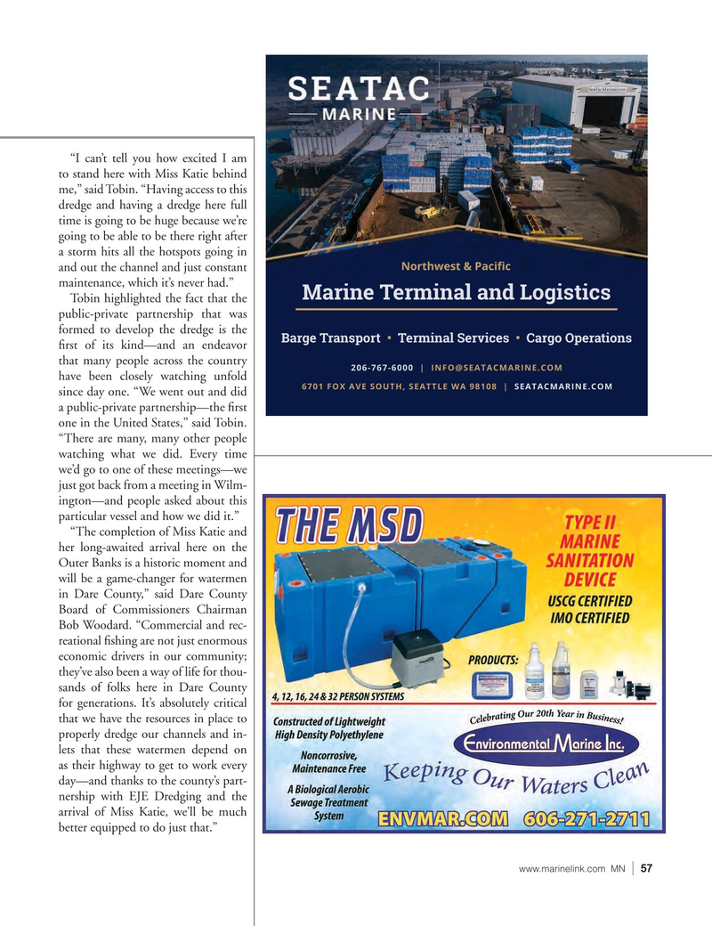 Marine News Magazine, page 57,  Nov 2022