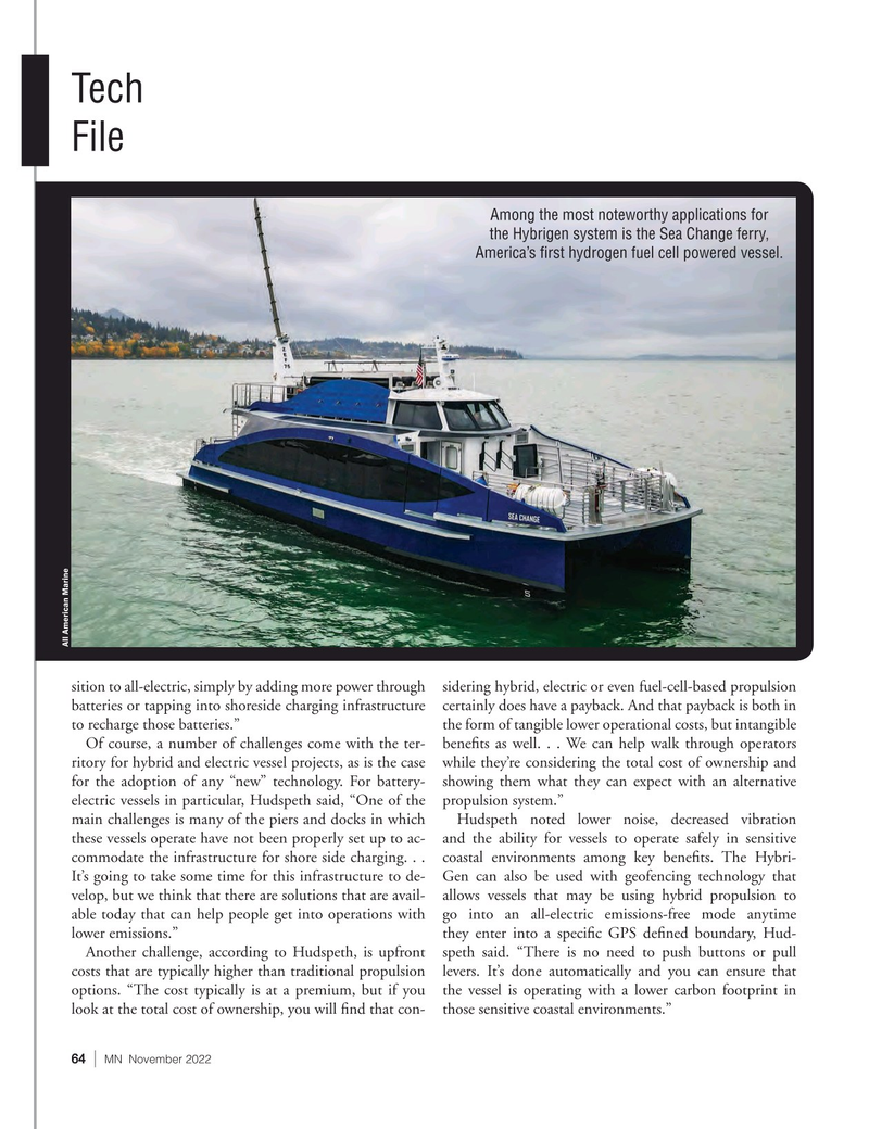 Marine News Magazine, page 64,  Nov 2022