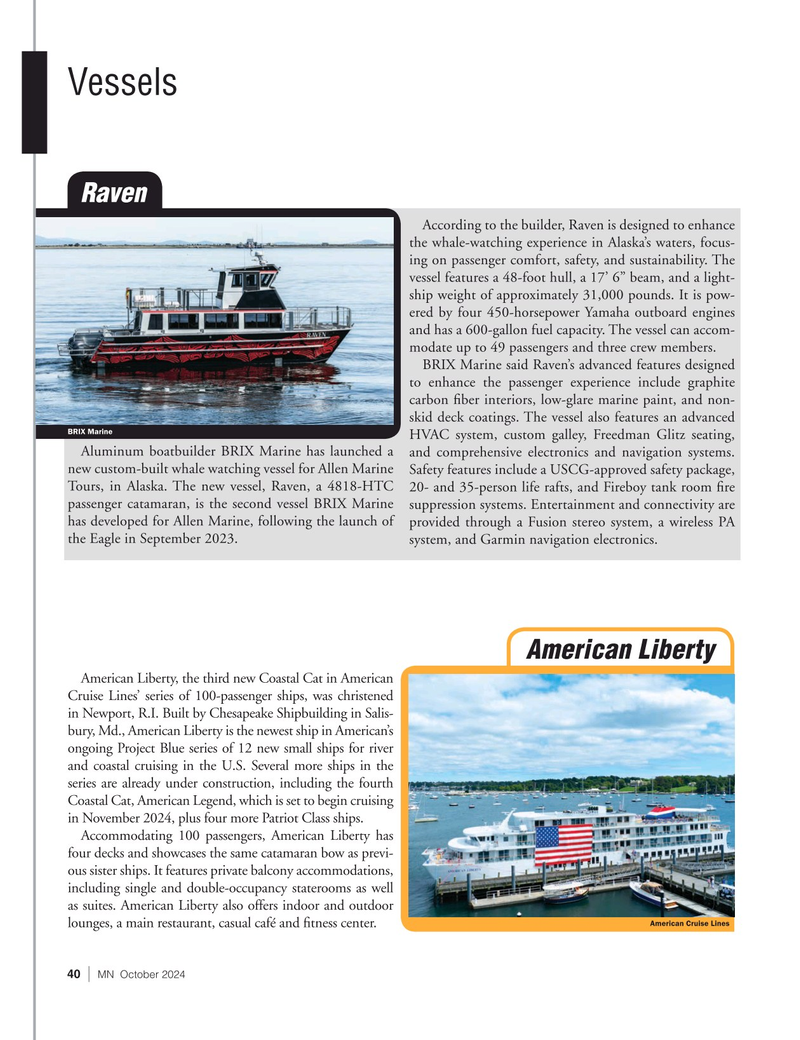 Marine News Magazine, page 40,  Oct 2024