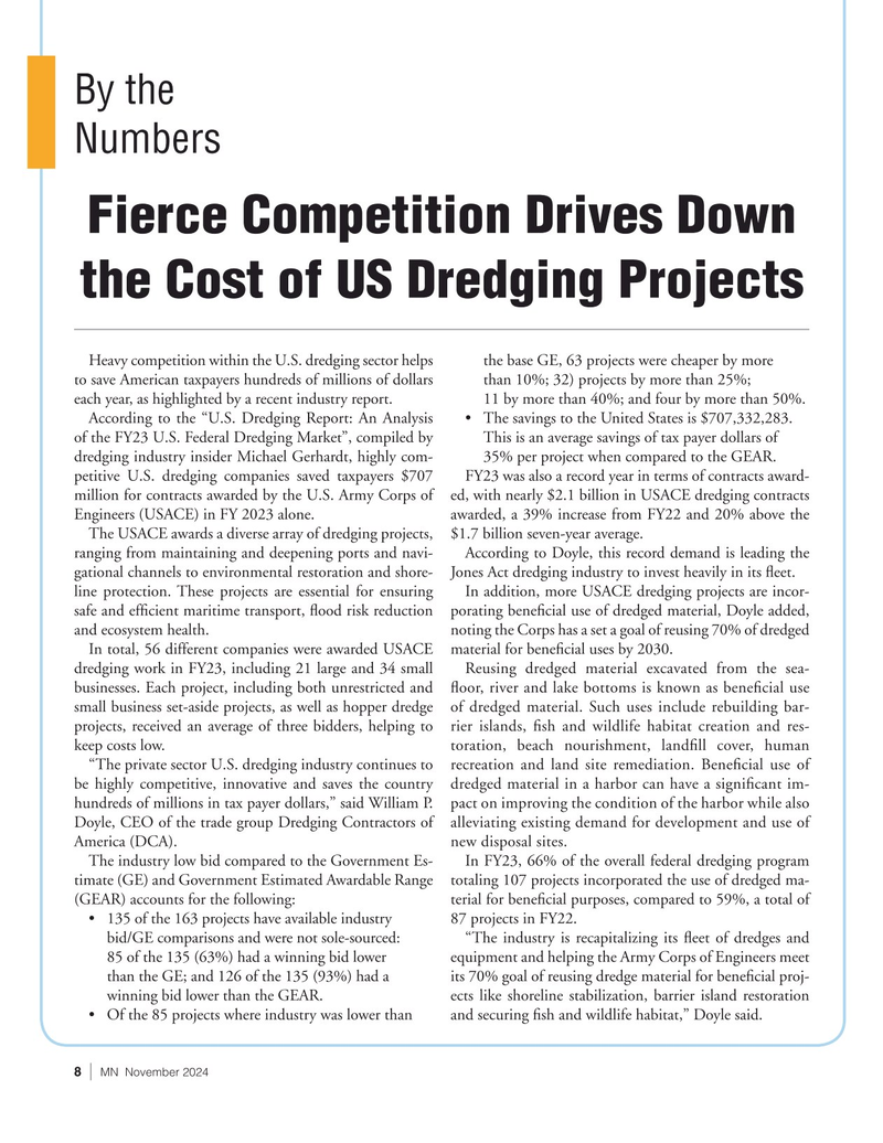 Marine News Magazine, page 8,  Nov 2024