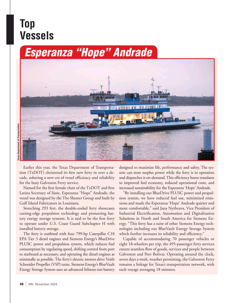 Marine News Magazine, page 48,  Nov 2024