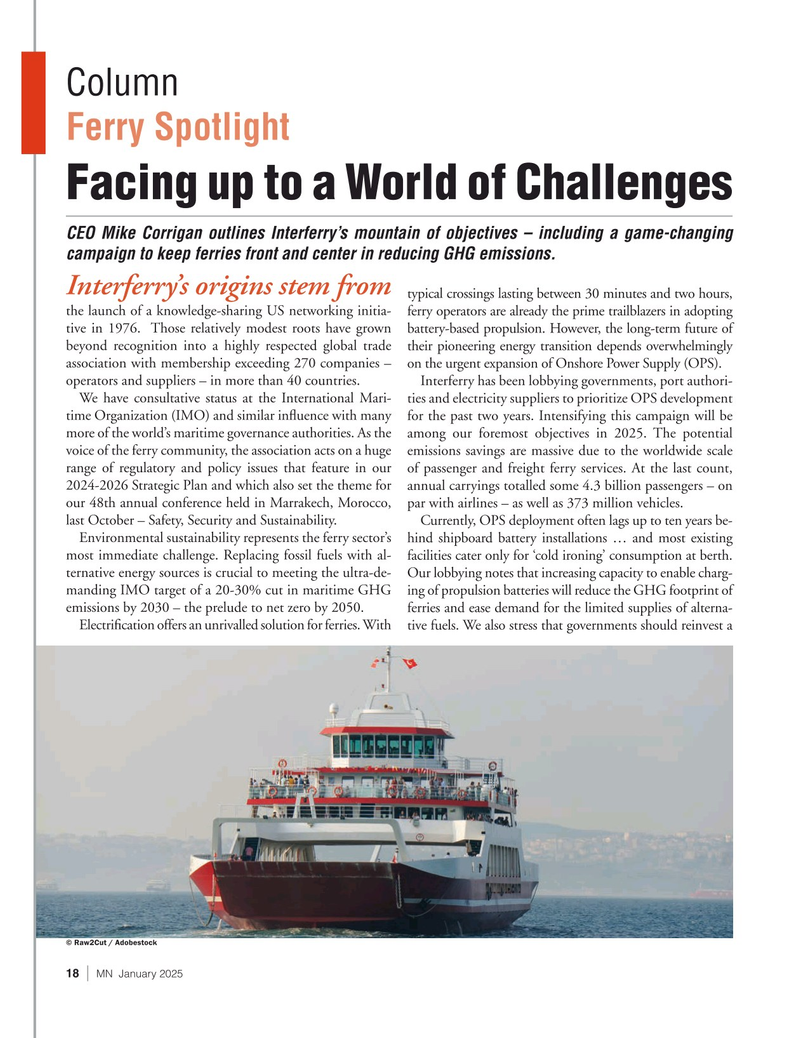 Marine News Magazine, page 18,  Jan 2025