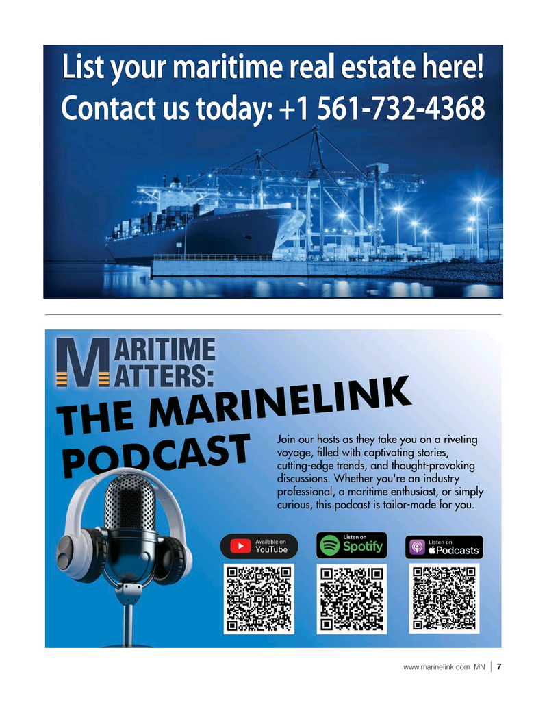 Marine News Magazine, page 7,  Jan 2025