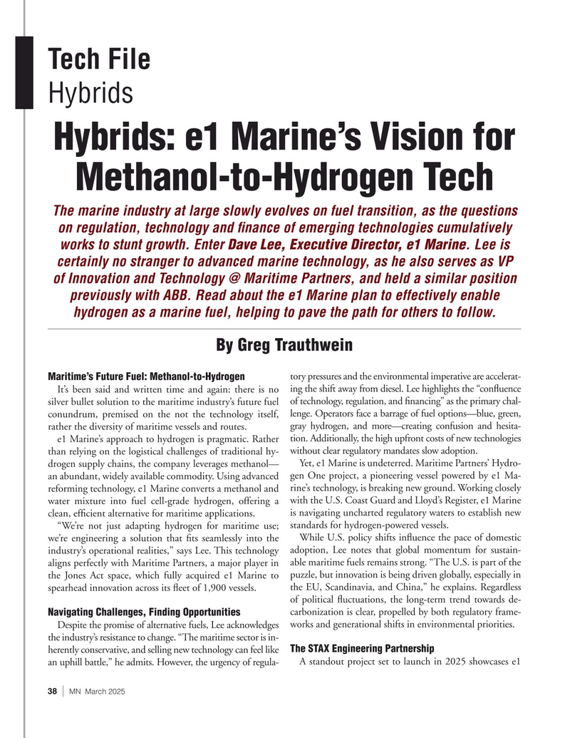 Marine News Magazine, page 38,  Mar 2025