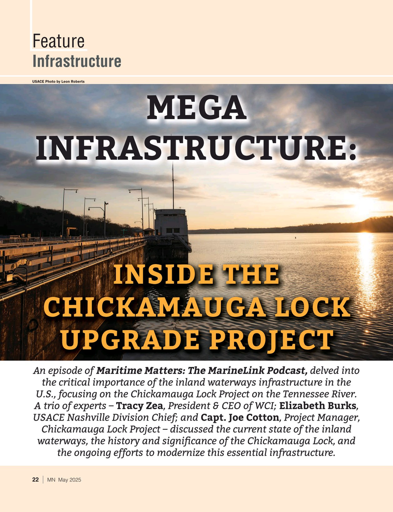 Marine News Magazine, page 22,  May 2025