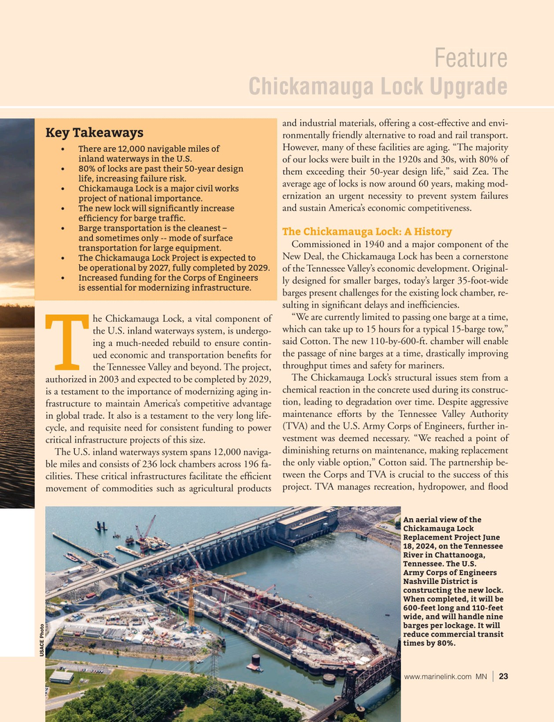 Marine News Magazine, page 23,  May 2025