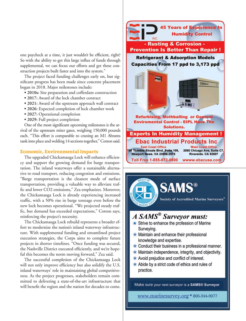 Marine News Magazine, page 25,  May 2025