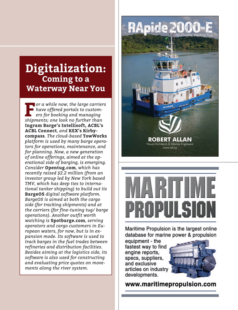 Marine News Magazine, page 33,  May 2025