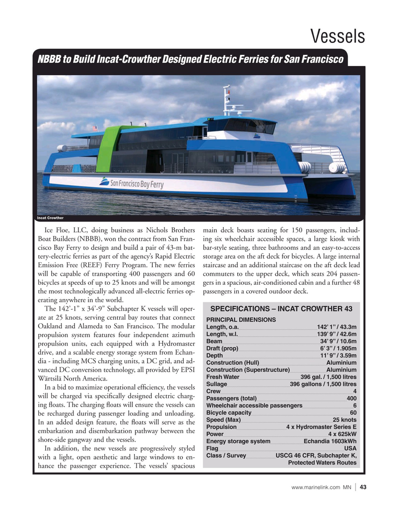 Marine News Magazine, page 43,  May 2025
