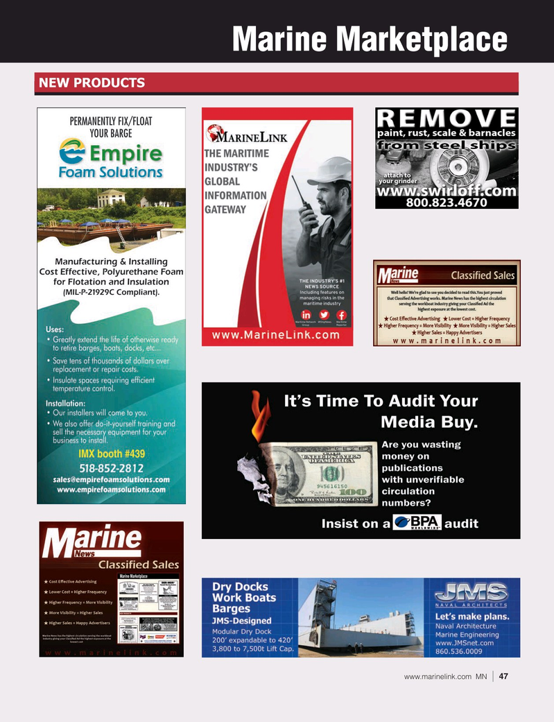 Marine News Magazine, page 47,  May 2025